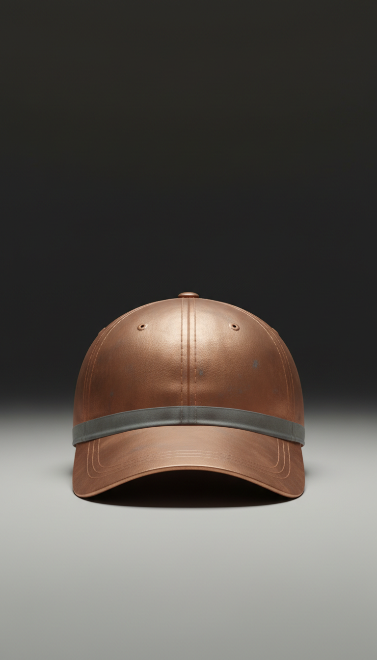 Vintage copper team cap