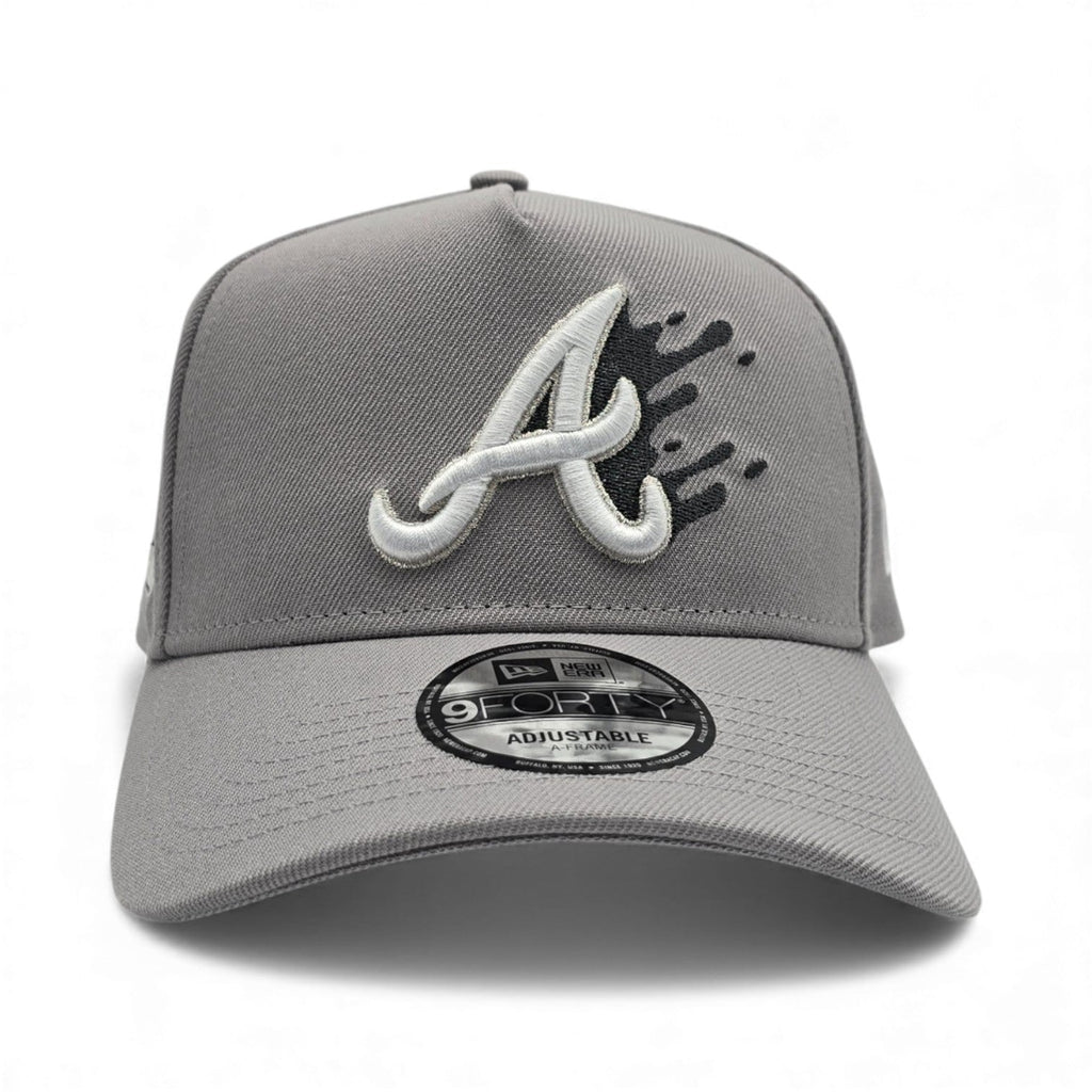 Gray Atlanta Braves Gray Bottom Curved Brim 2000 All Star Game Side Patch New Era 9Fifty A-frame Snapback