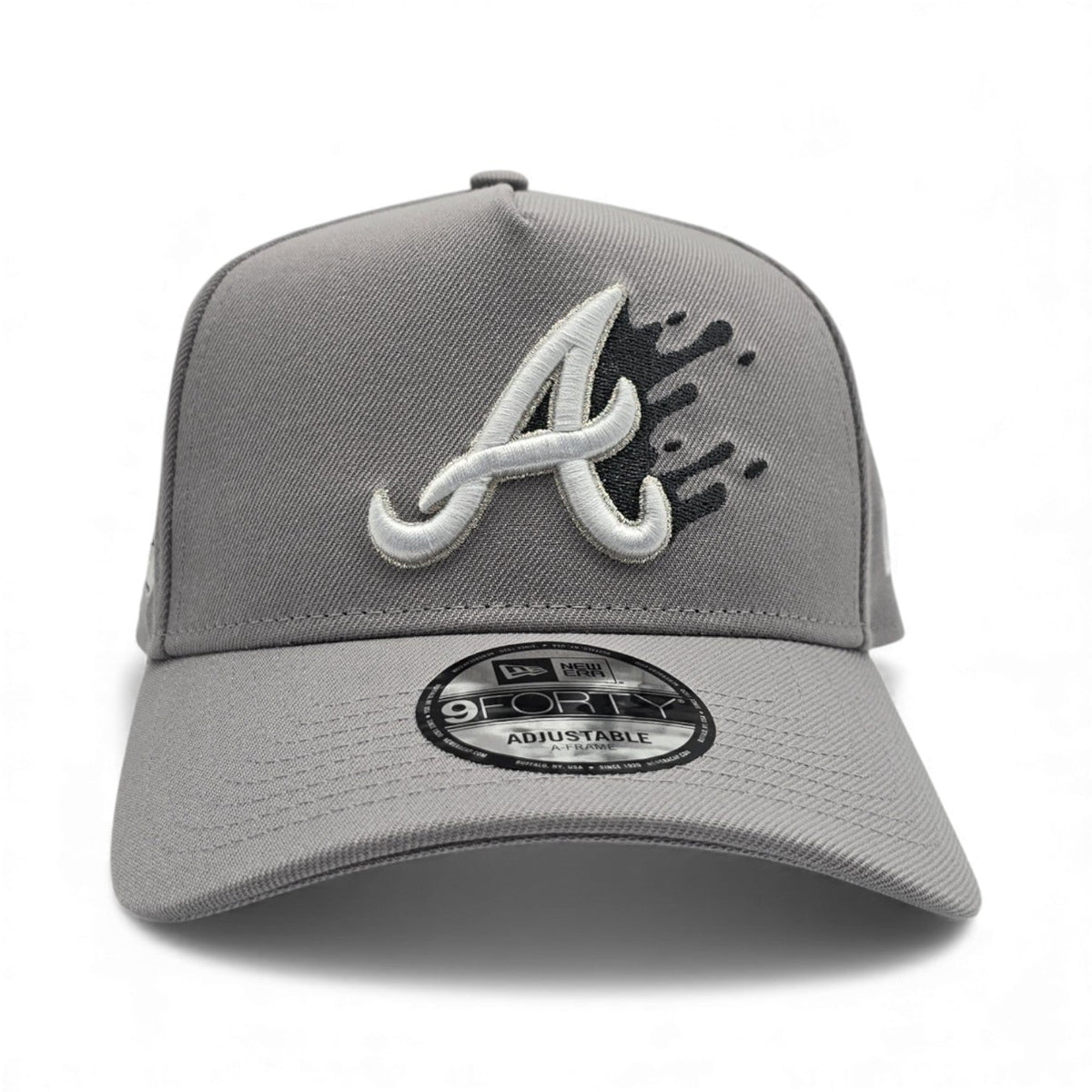 Gray Atlanta Braves Gray Bottom Curved Brim 2000 All Star Game Side Patch New Era 9Fifty A-frame Snapback