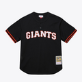 San Francisco Giants Matthew Williams Mitchell & Ness Navy 1995 Authentic Mesh Batting Practice Jersey